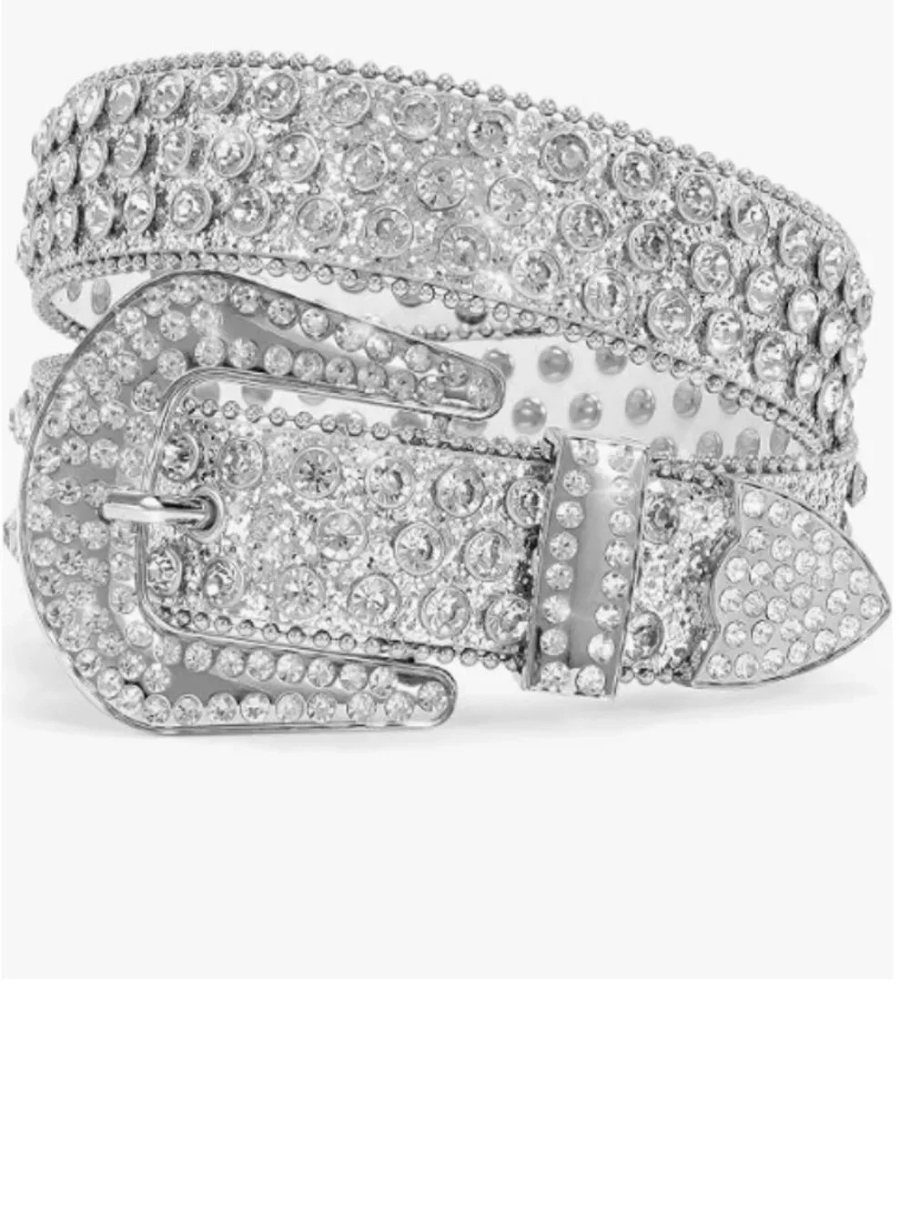 Women's Rhinestone Bling Studded 1.5